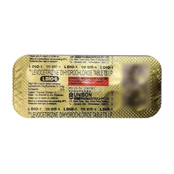 l dio 1mg tablet 10's